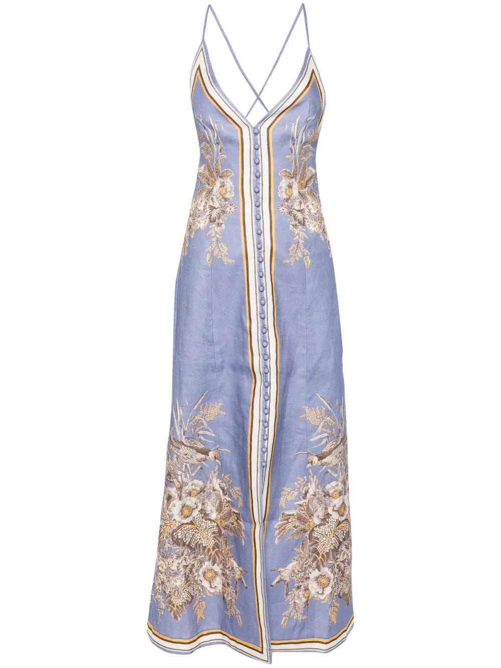 Ottie Linen Maxi Dress