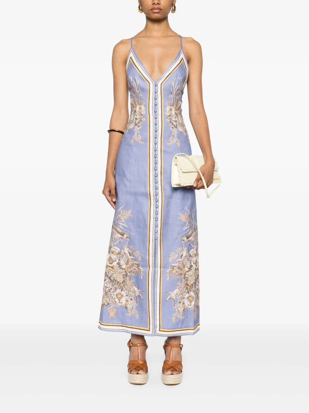 Ottie Linen Maxi Dress