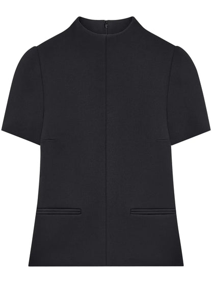 Logo-Embroidered Twill T-Shirt