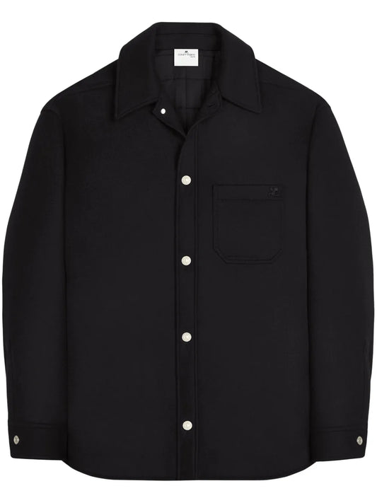Wool Blend Overshirt