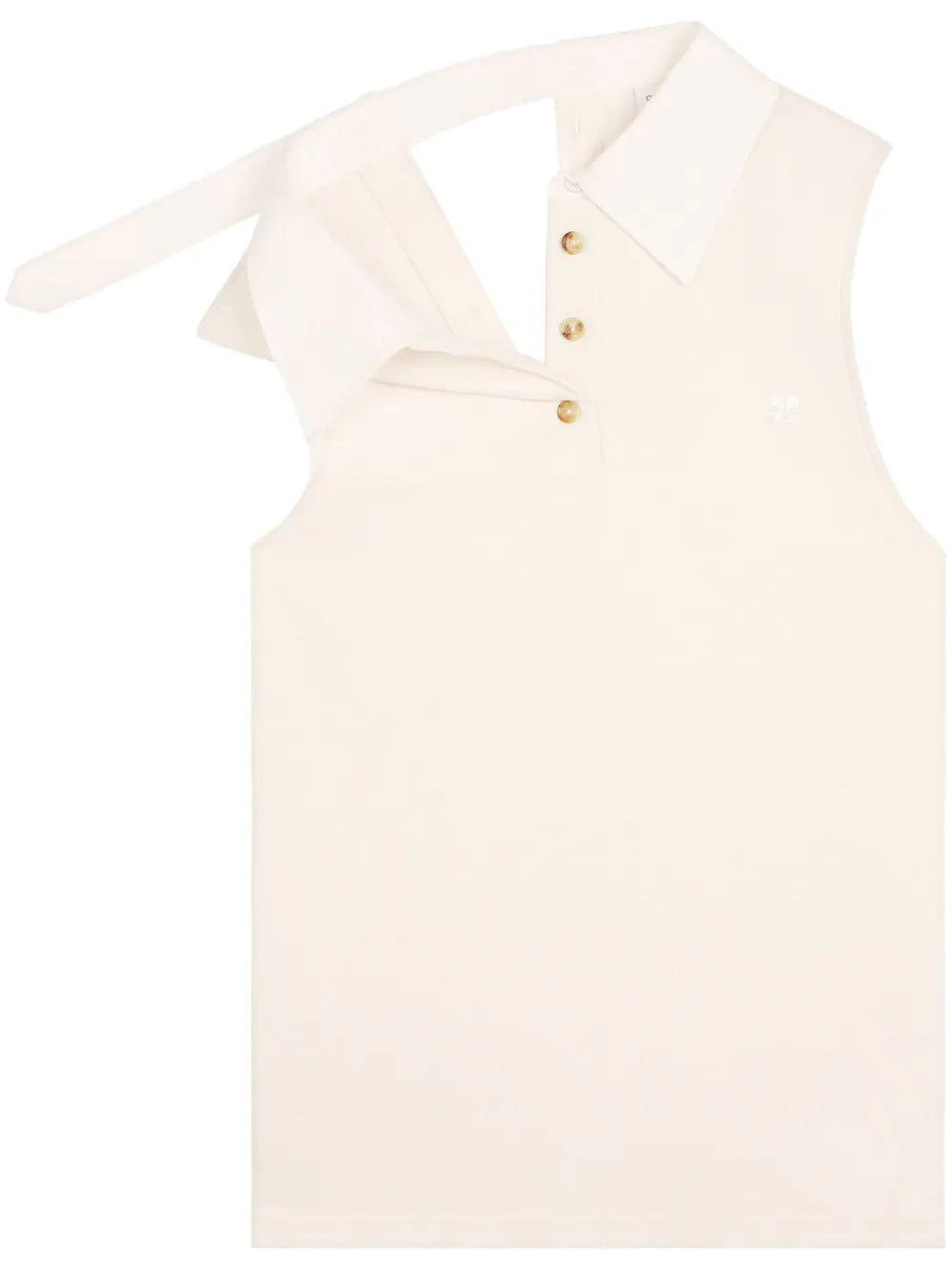 Logo-Appliqué Polo Top