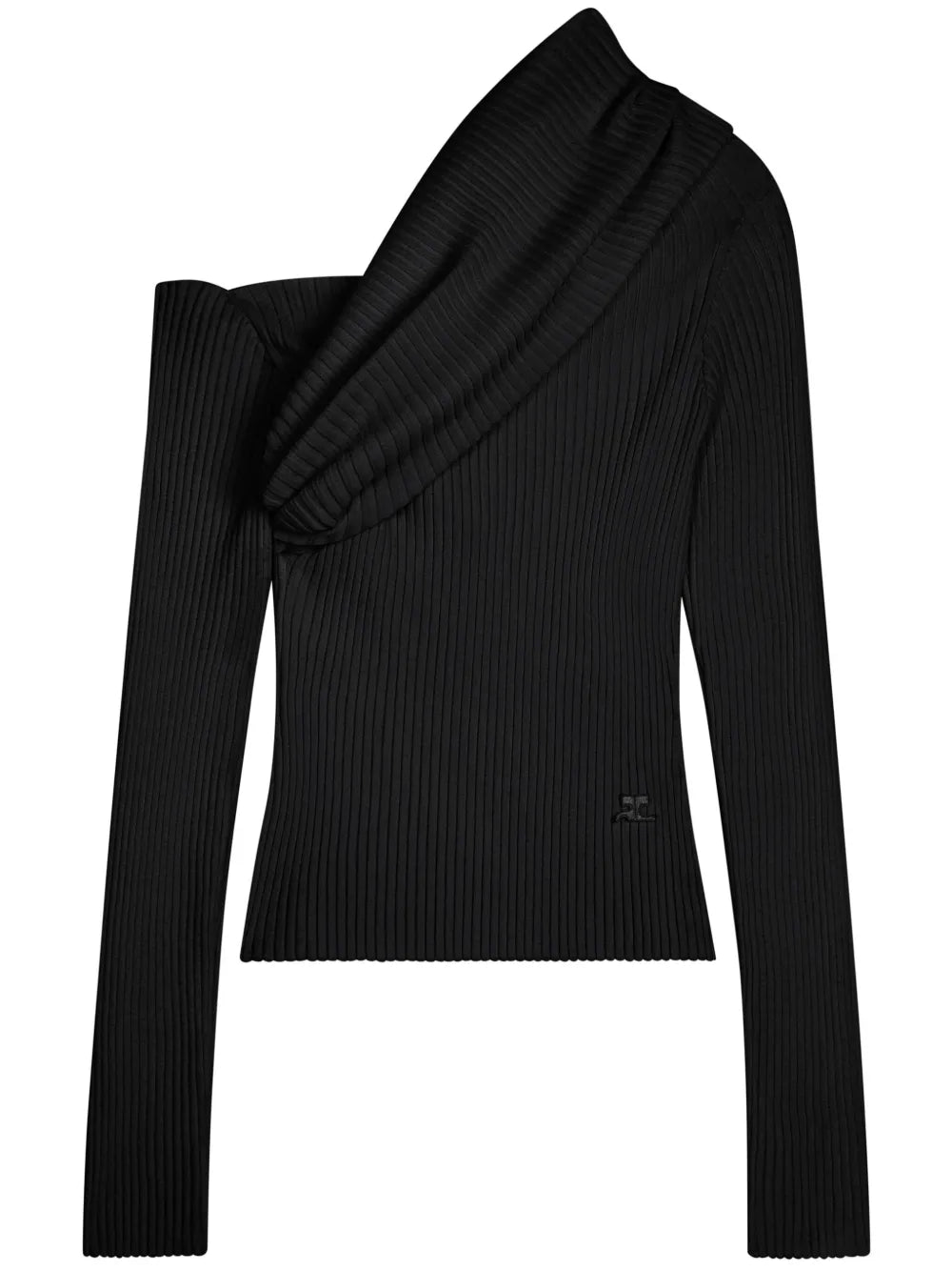 Logo-Embroidered Knitted Jumper