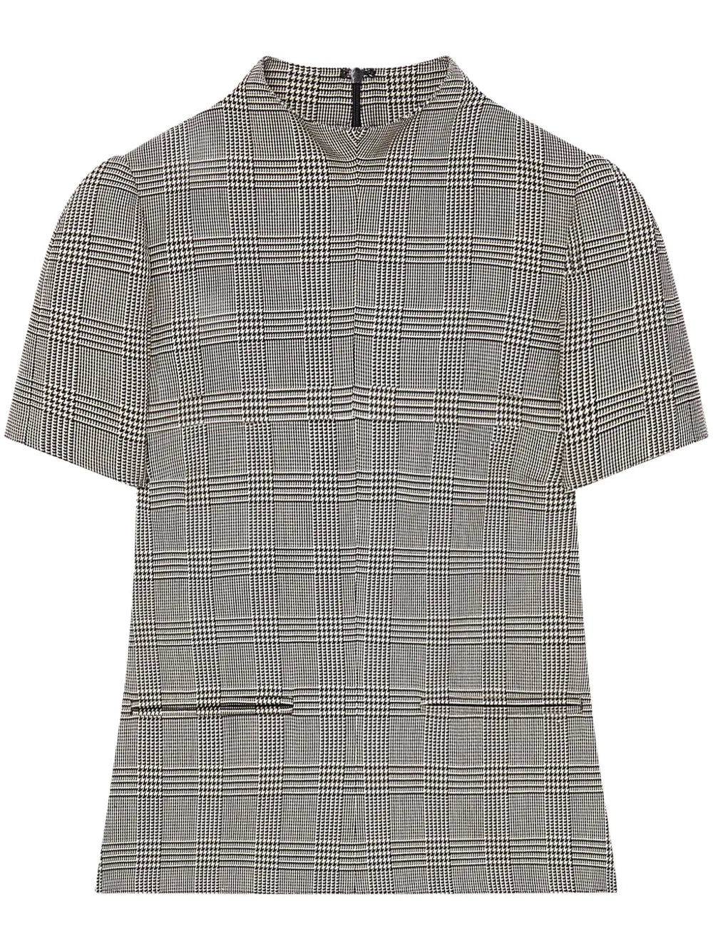 Prince Of Wales-Pattern T-Shirt