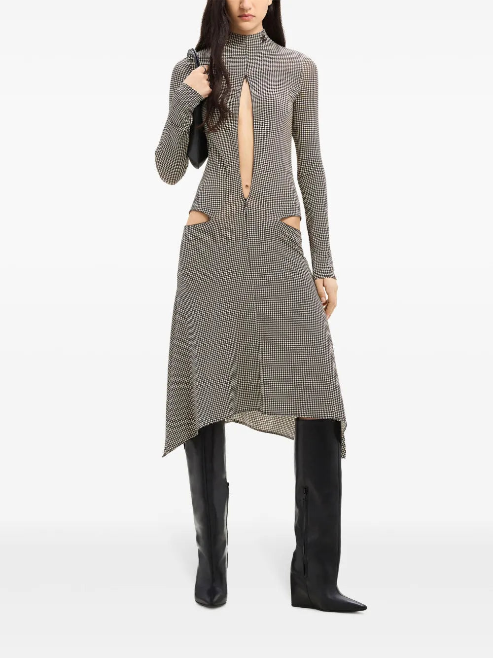 Volcano Jersey Midi Dress