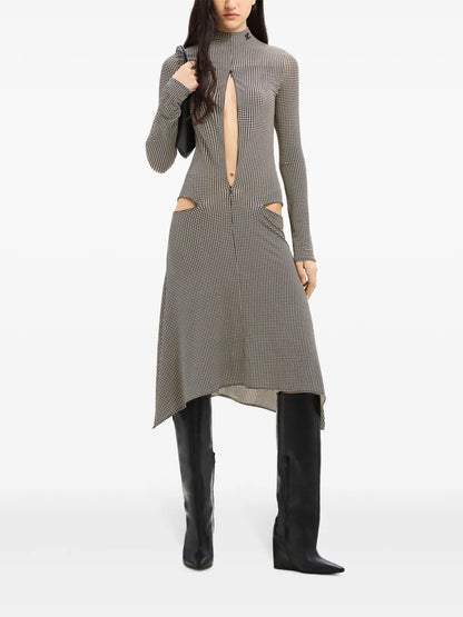 Volcano Jersey Midi Dress