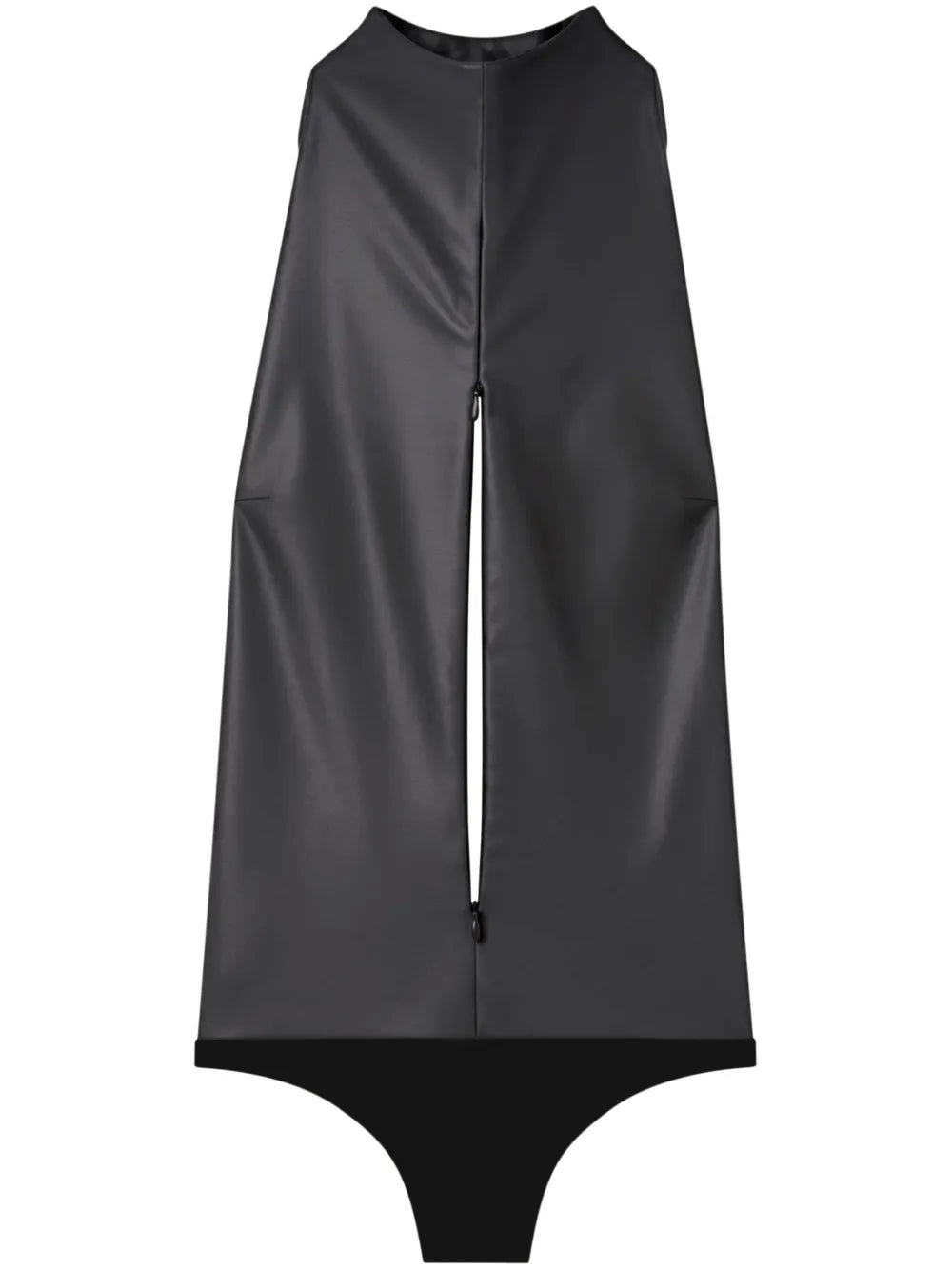 Backless Faux-Leather Body