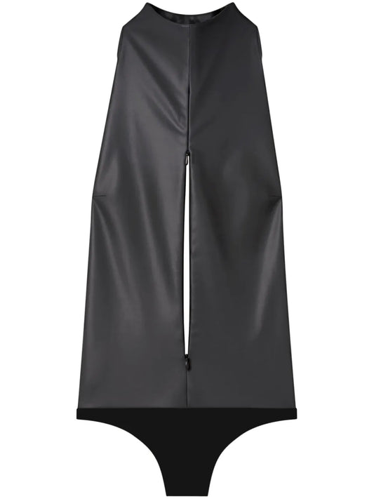 Backless Faux-Leather Body