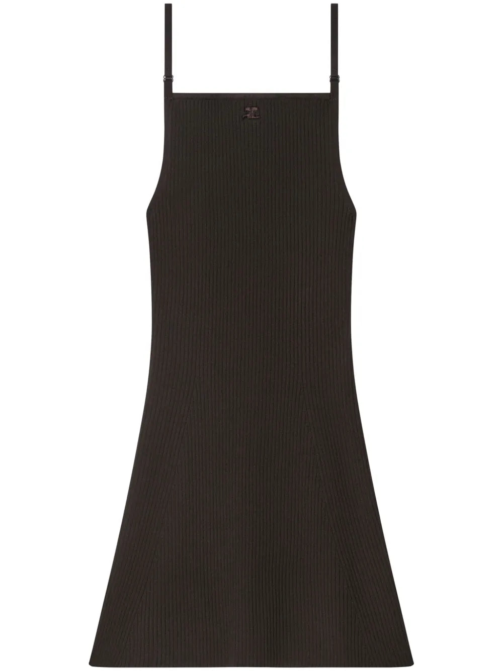 Ribbed-Knit Mini Dress
