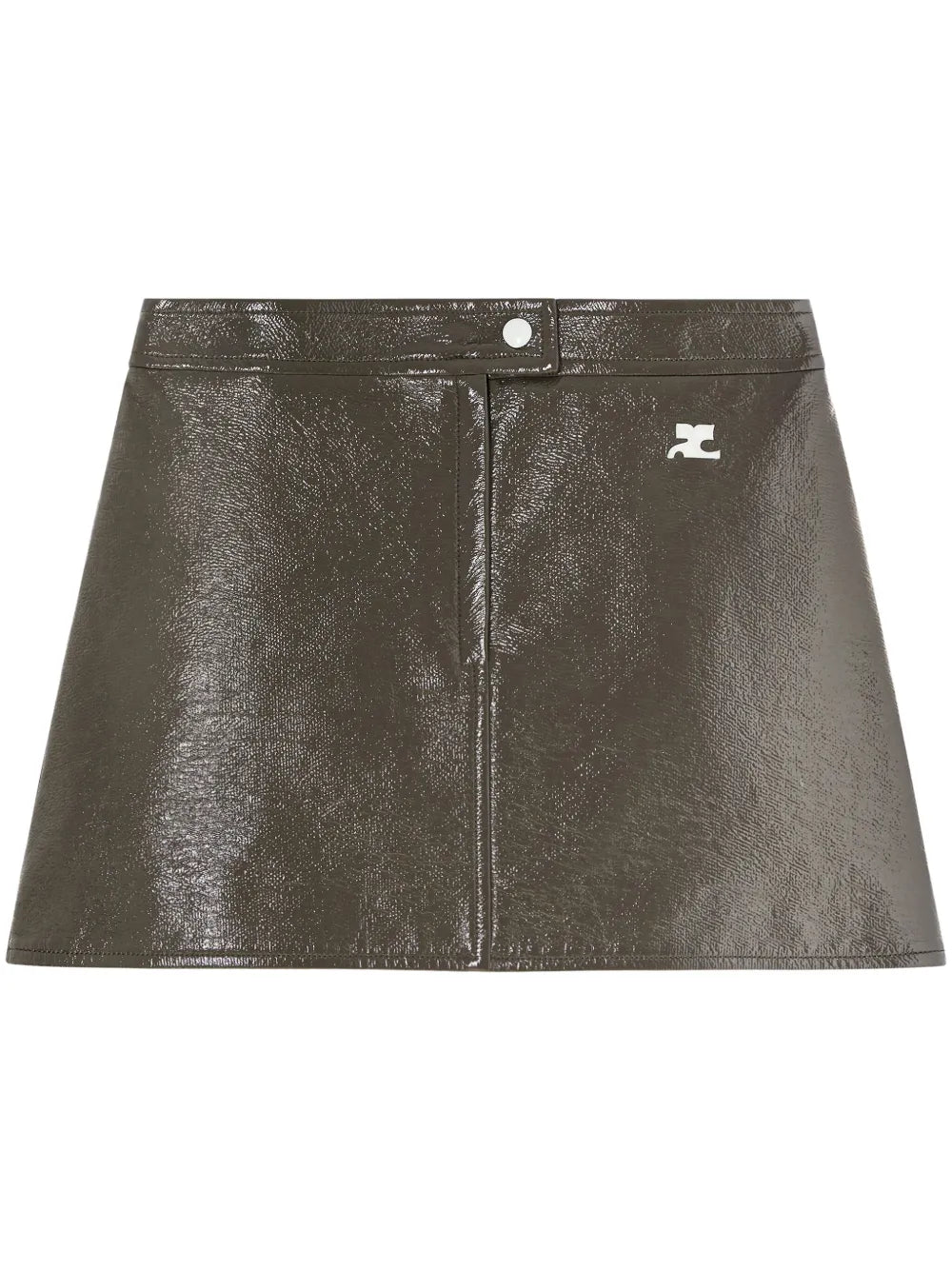 Reedition Vinyl Mini Skirt