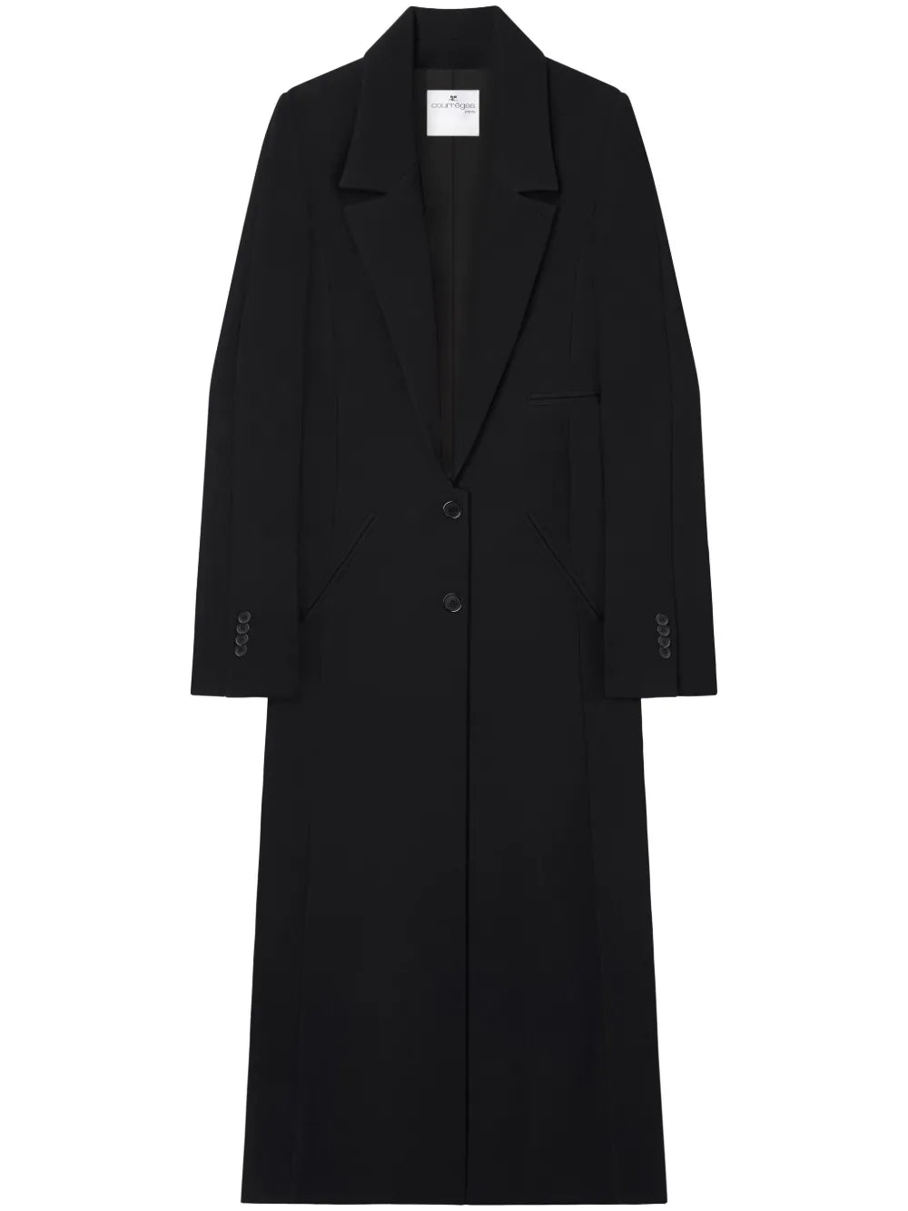Hyperbole Heritage Logo-Appliqué Coat