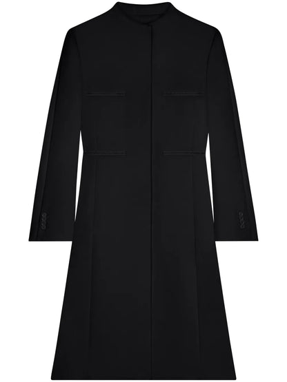Heritage Crepe-Texture Coat