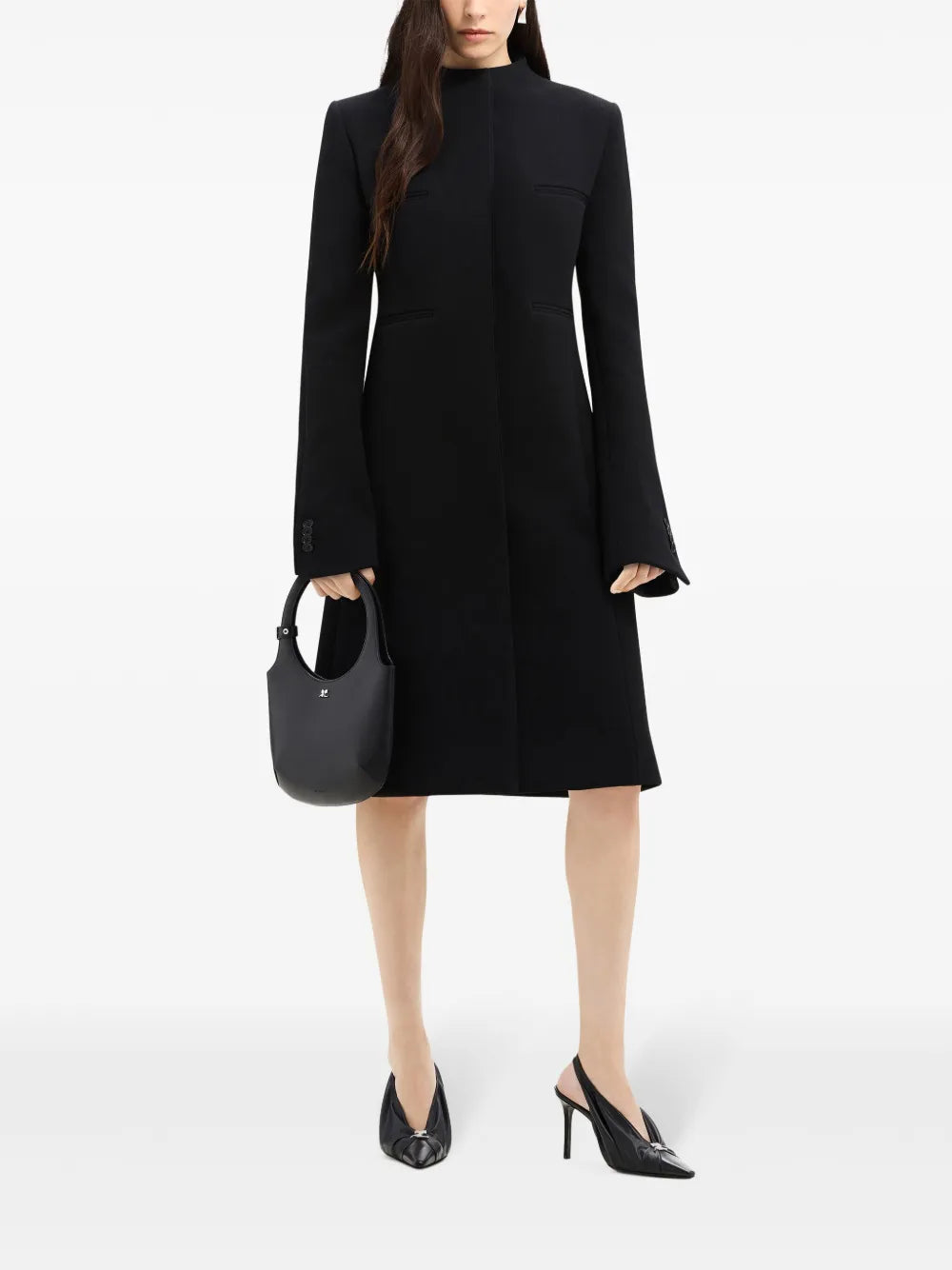 Heritage Crepe-Texture Coat