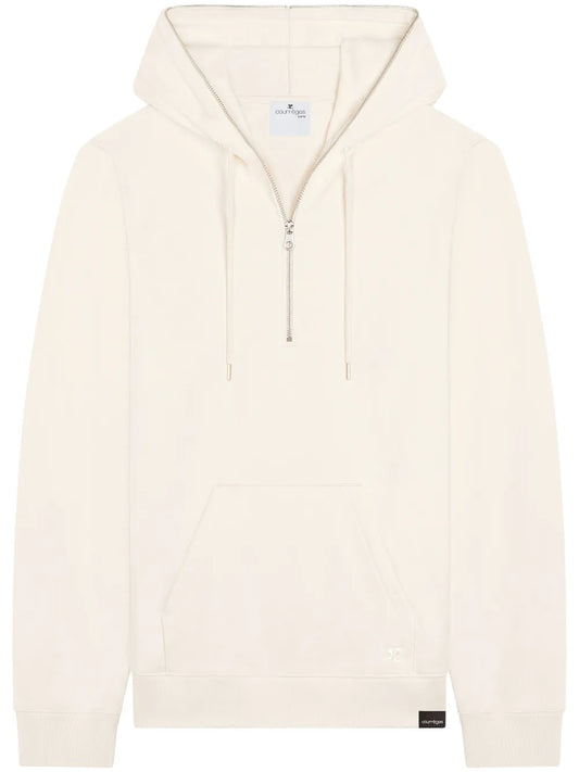 Zipped Fleece Hoodie