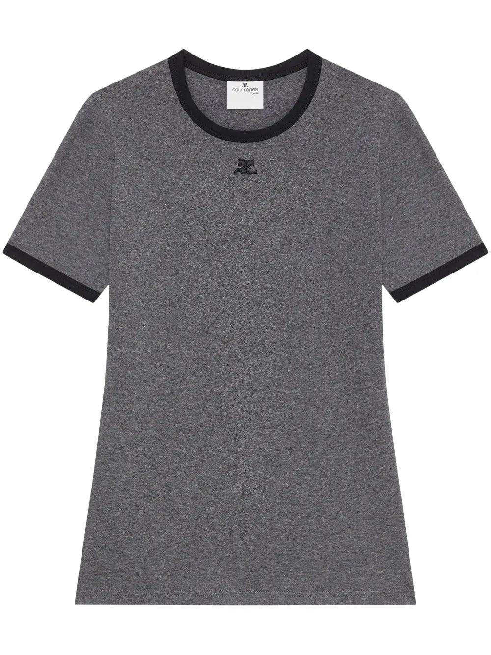 Contrast-Trim Cotton T-Shirt