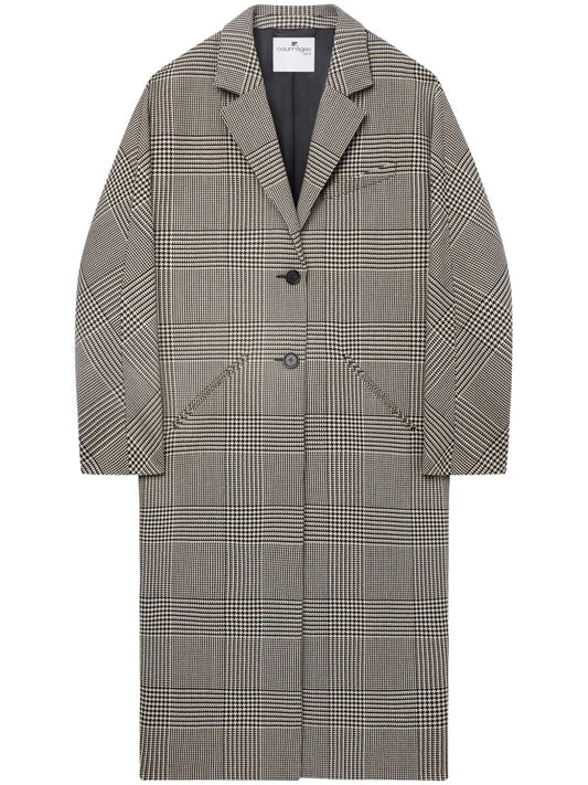 Cocoon Checked Coat