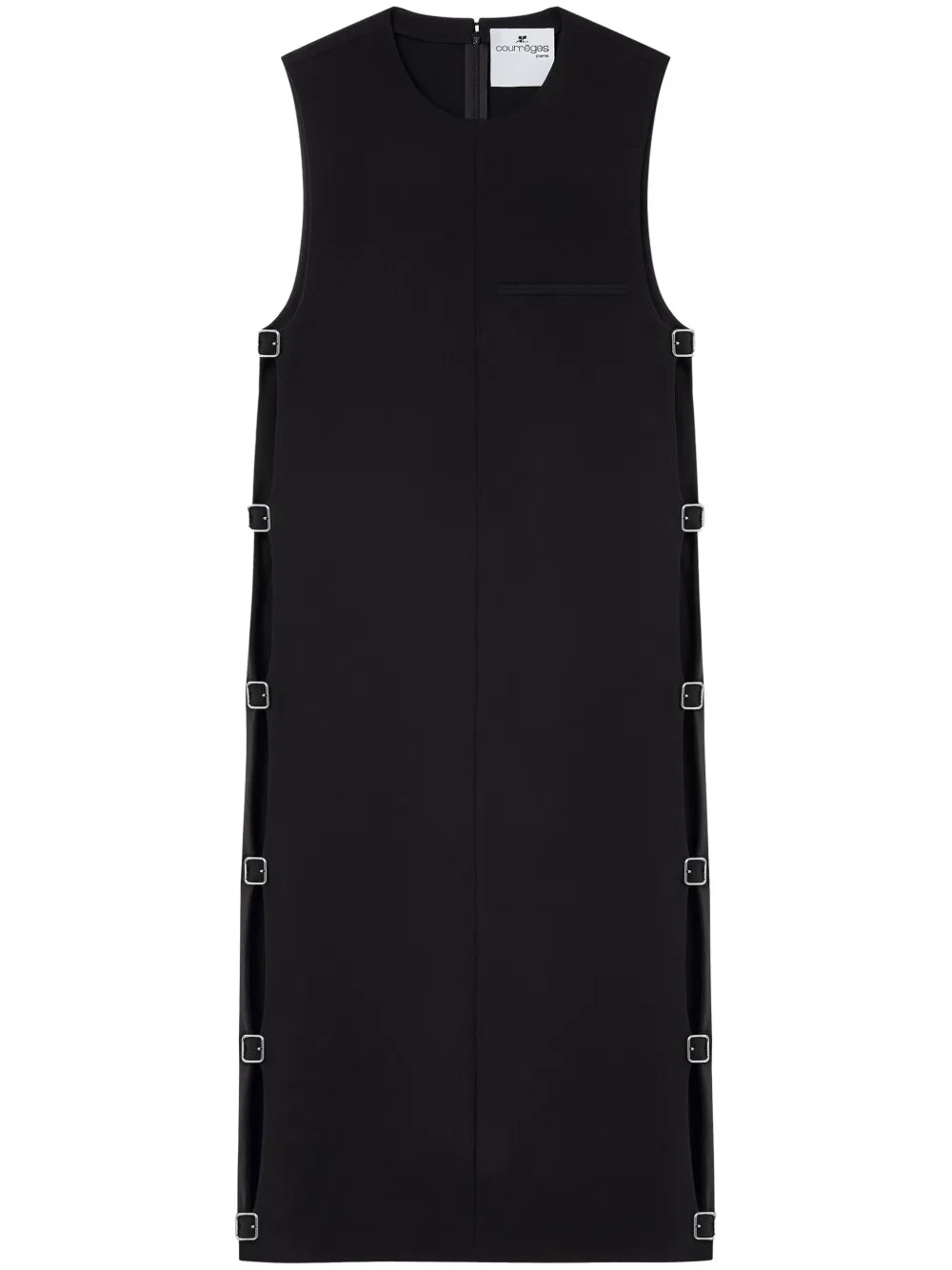 Multi-Strap Midi Dress