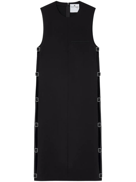 Multi-Strap Midi Dress