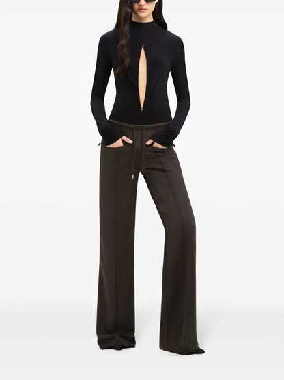 Tracksuit Interlock Low-Rise Baggy Pants