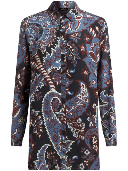 Printed Silk Shirt