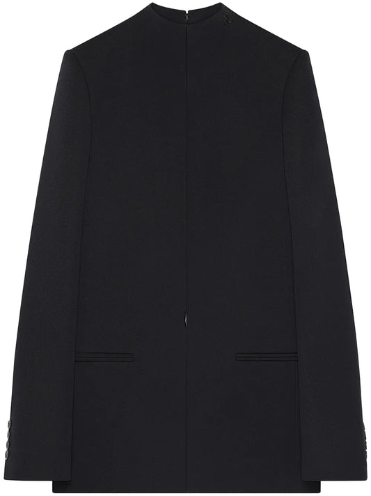 Front-Zipped Cut-Out Mini Dress