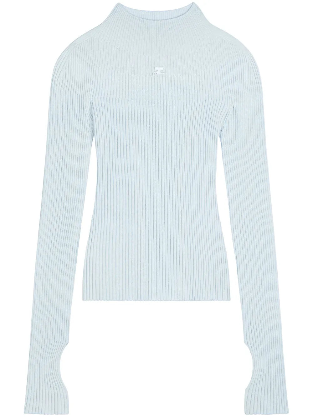 Logo-Embroidered Cotton-Blend Jumper
