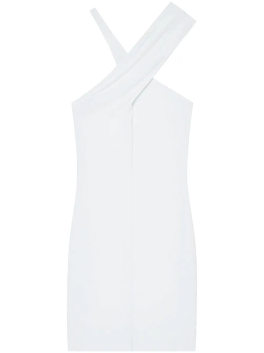 Criss-Cross Jersey Mini Dress