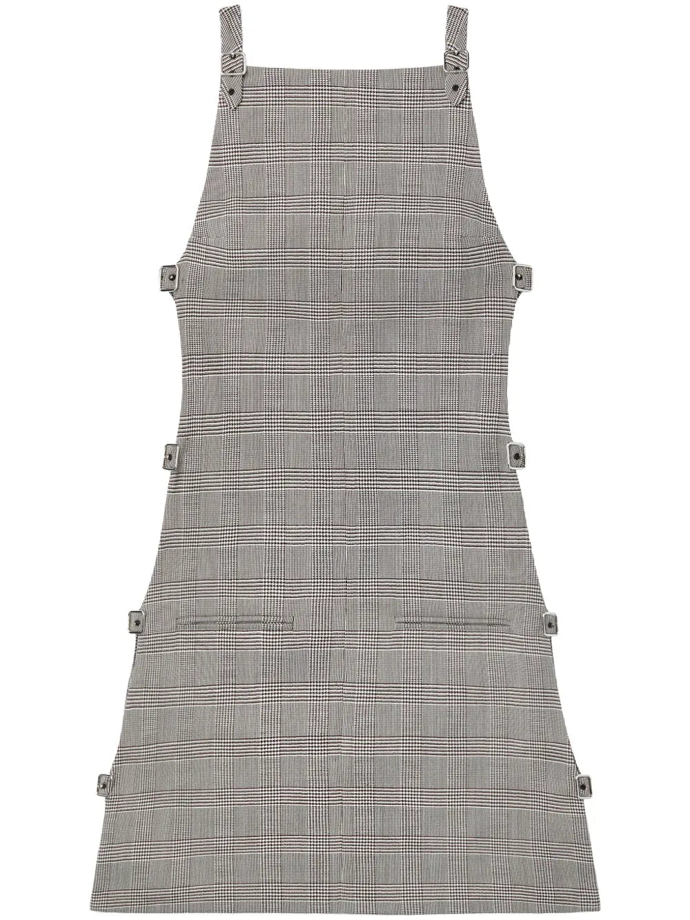 Prince Of Wales Multi-Strap Mini Dress