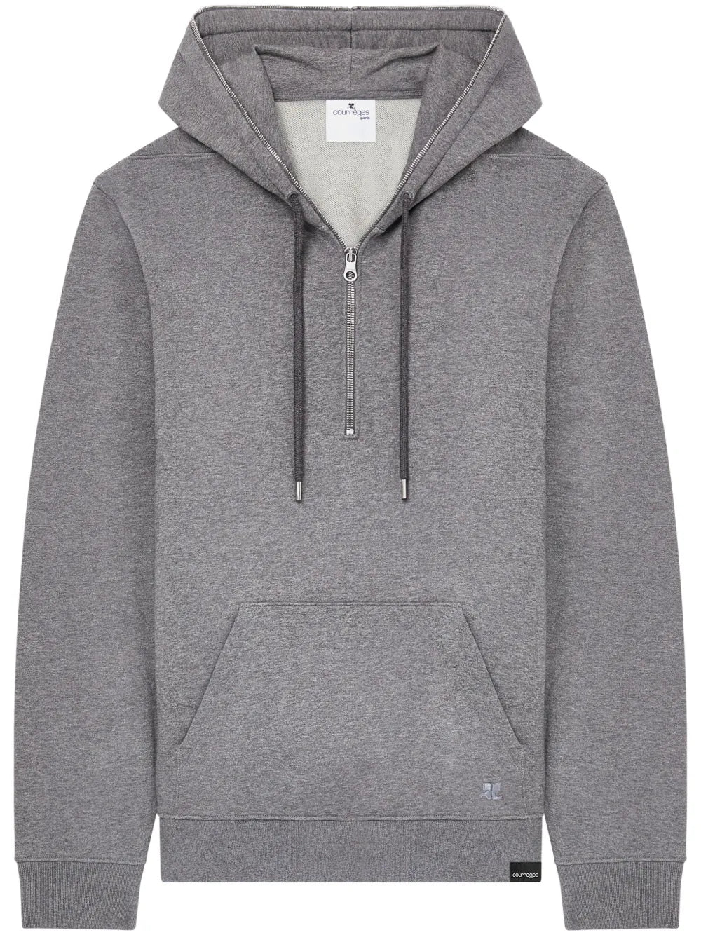Zipped Fleece Hoodie