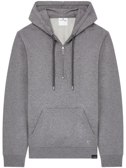 Zipped Fleece Hoodie