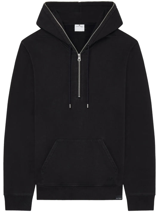 Zipped Fleece Hoodie