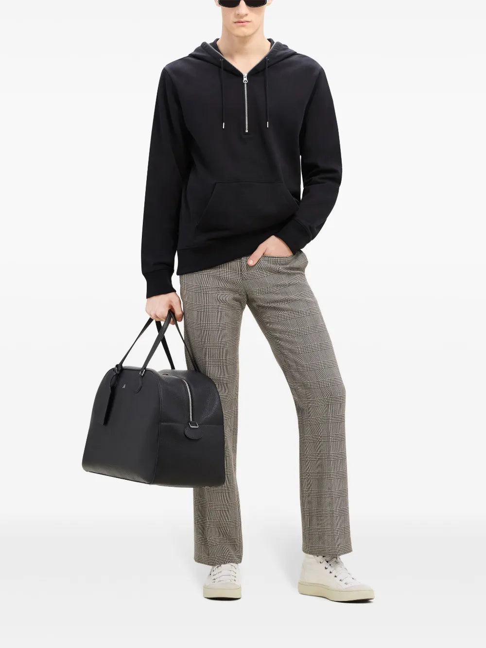 Zipped Fleece Hoodie