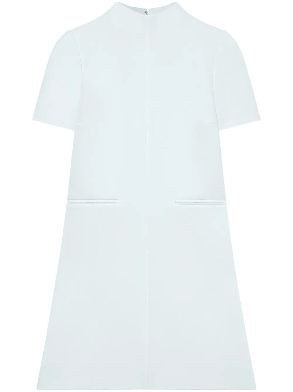 Twill A-Line Mini Dress