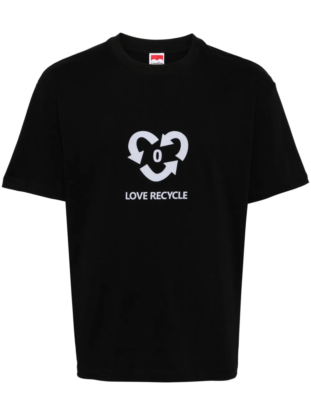 Slogan-Print Cotton T-Shirt