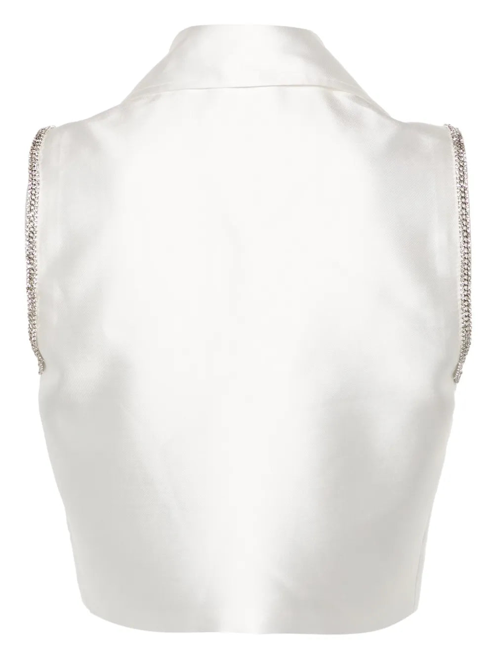 Sleeveless Twill Shirt