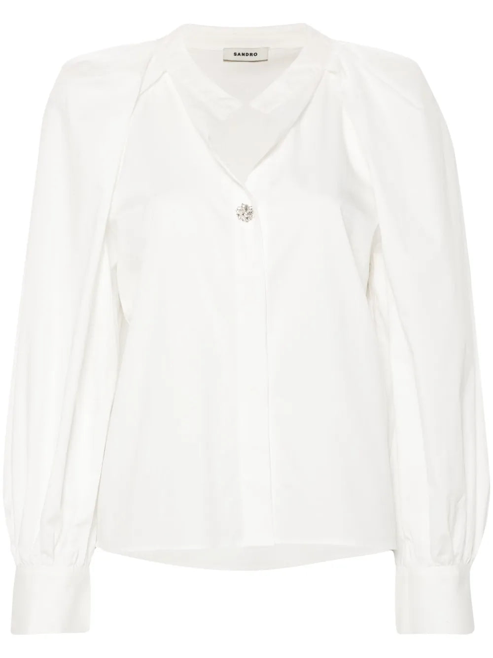Pleat-Detail Shirt