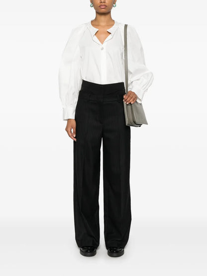 Pleat-Detail Shirt