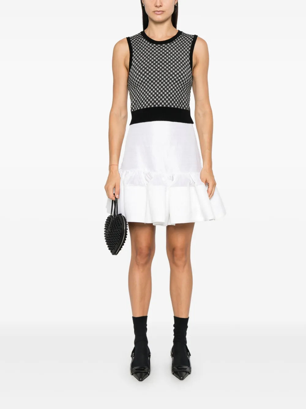 Shepherd-Checked Vest