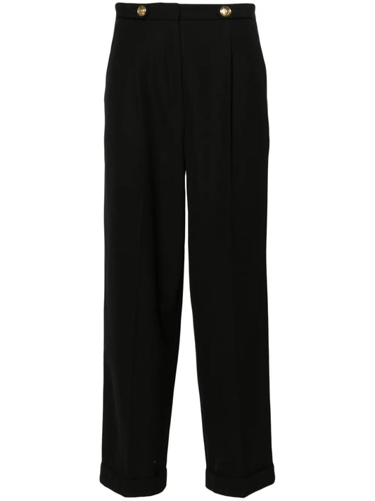 High-Waist Tailored Trousers