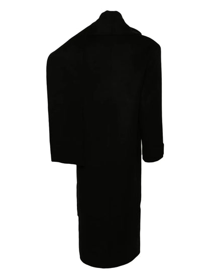 Double-Breasted Wool Coat