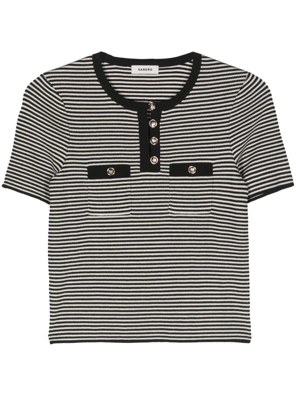 Striped Crop Top