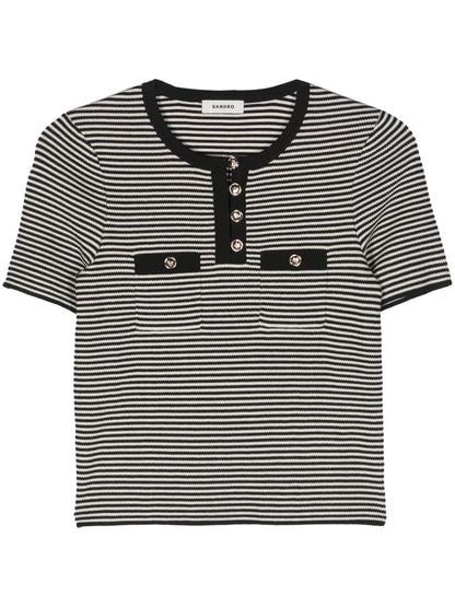Striped Crop Top