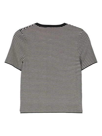 Striped Crop Top