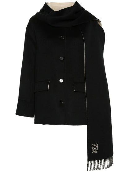 Hooded Felted Jacket