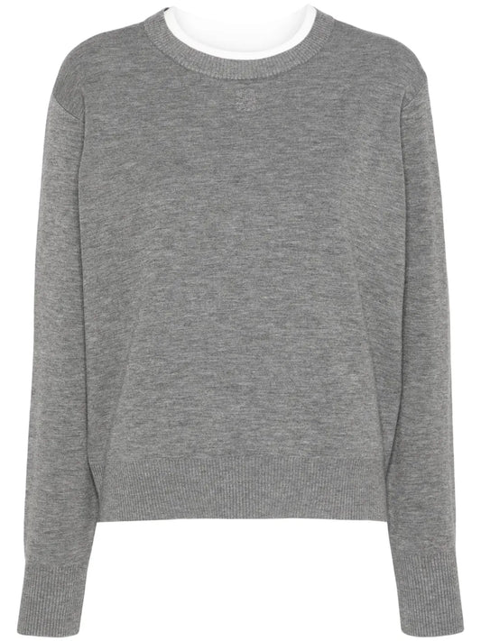 Nimbus Logo-Embroidered Jumper