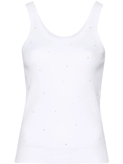 Rhinestoned Tank Top