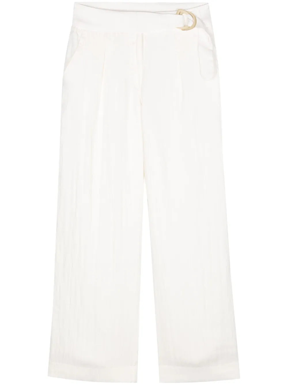 Belted Palazzo Pants