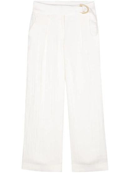 Belted Palazzo Pants