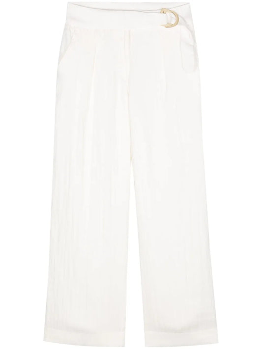 Belted Palazzo Pants