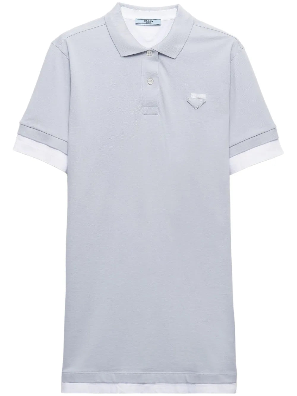 Cotton-Piqué Polo Mini Dress