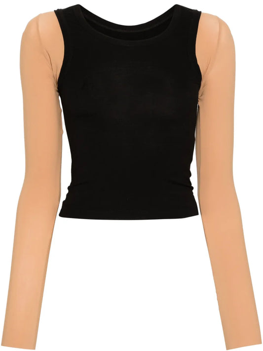 Numbers-Motif Layered Top
